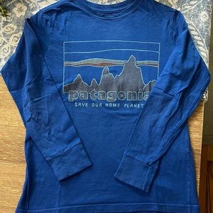 Patagonia long sleeve shirt, size XS (5-6)